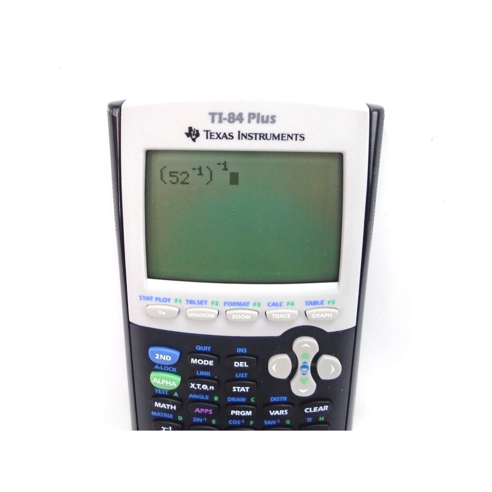 Texas Instruments TI-84 Plus Silver Edition Graphing Calculator 100% working